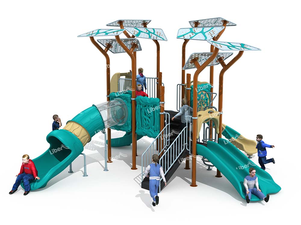 Little Doctor Large Playground Equipment of Outdoor Slide—Liben Group 