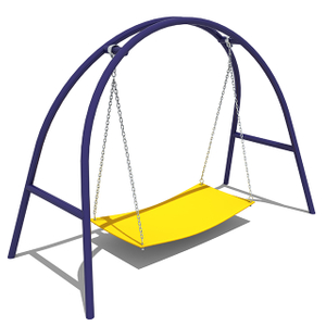 Kids Outdoor Playground Swing with Safey Certificate
