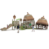 Pine Theme Wooden Playground Set with Nut Roof