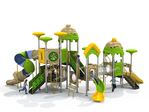 Kids Plastic Slide Outdoor Playground Supplier